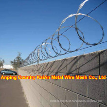 Fence arame farpado / Barbed Razor Wire / galvanizado Razor Wire / PVC revestido fio de barbear / arame farpado ---- 30 anos de fábrica